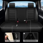 For Honda Ridgeline 2006-2024 2025 Pick-up Front   Rear Faux Leather Seat Covers