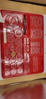 Original Super Spirograph Design Set 75 Pcs 50th Anniversary Edition Gold Wheel