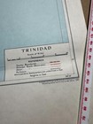Map Small 1948 Print Trinidad   Tobago Port Of Spain                            
