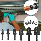 11x Swaging Tool Drill Bit Set Air Conditioner Copper Pipe Flaring Tube Expander