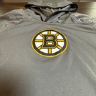 Reebok Boston Bruins Nhl Center Ice Hoodie Gray Kids Medium 10 12 Speedwick