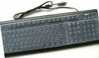 Desktop Pc Keyboard Cover Protector Silicone Clear Spill Proof Skin Washable