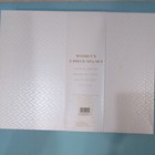 Adrienne Vittadini Women s White 5 Piece Bath Accessories Set Bathrobe Eye Mask