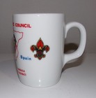 Bsa Boy Scouts America Transatlantic Council 1985 Rota Spain Iberia Morocco Mug