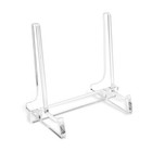 Clear Acrylic Easel Stand 5 9  - Decorative Plate Display Holder  Showcase Art