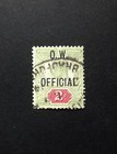 King Edward Vll Gb 2d O w  Official Sg o38 Used Cds Well Centred Good Perfor  Vf