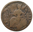 1787 Connecticut Copper  Draped Bust Left  Et Lir  Scarce Miller 33 29-gg 1  R5