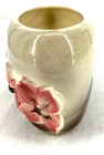 Royal Copley Planter Dogwood Pink Brown 7 75  Vintage