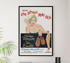 The Seven Year Itch 1955 - Marilyn Monroe - Vintage Classic Movie Poster