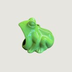 Vintage Green Ceramic Frog Sponge Holder Caddy Brush Scrubber Kitchen Sink