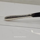 Towle Silver Flutes Sterling Handle Butter Spreader Knife Stainless Blade 5 7 8 