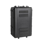 2u Rack Flight Case 15inch Deep Ventilated Rack Case Dustproof For Pro Audio