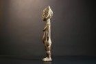 African Statue Female Baule Fertility Carving Tribal Figure C  te D   ivoire-g4853