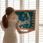 Cape Cod Map Poster Coastal New England Travel Wall Art- 16x12 20x16 24x18 36x24