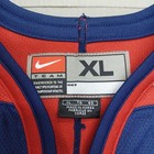Team Usa Jersey Mens Xl Blue Red Hockey 2002 Winter Olympics National Team Nike