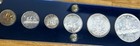 1960 - 1963 Canada Proof Like 6 Coins Set In Ayrclic Holders  Lot Of 4
