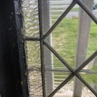  Nice Antique Vintage Tudor Window Diamond Shaped From 1940s  Old Wood Frame 