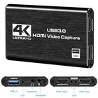 4k Hdmi Capture Card For Streaming  Full Hd 1080p 60fps Usb Cam Link Game Audio