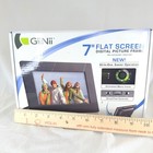 Giinii 7 Inch Flat Screen Digital Picture Frame Black Gt-7awp-1 New