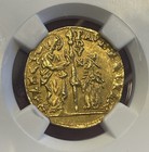 1779-89 Venice Gold Zecchino Ngc Ms63     Italian States Ducat Coin