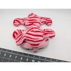 Russ Callie Cat Plush Pink Red Striped Peppermint Large Green Eyes 8 Inch