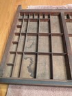 Vtg   Antique Letterpress Printer Drawer tray shadow Box S  Simons   Co  Chicago