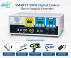Electro Cautery Bipolar Monopolar Electrosurgery Surgical Generator Set 300w