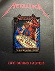 Metallica Pin The Sphere Las Vegas 10 1   10 3 2026 Life Burns Faster Pop Up