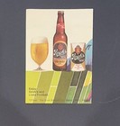 1972 Detroit Lions Football Schedule - Stroh s Beer - Tiger Stadium