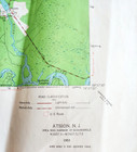 1953 Atsion New Jersey Usgs Topographic Map 27x22 Hammonton Mullica Vintage
