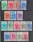 Venezuela  1951  Aragua  Scott 513-519   C401-c409  Coat Of Arms  Used  Ebar01