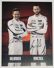 2019 Signed  63 Scuderia Corsa Ferrari Hero Card Imsa Weathertech Road America
