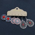 Vintage Bohemian Earrings For Women Unique Handmade Boho Retro Tribal Natio - 01