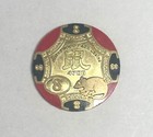 Hollywood Park Casino California  8 Gold   Red Year Of The Rat 2008 Chip