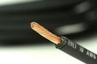 Temco 10 Awg Pv Solar Panel Wire 70 Ft Black Ul 4703 - Made In Usa