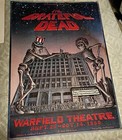 The Grateful Dead 1980 Warfield Theatre  Original Concert Poster  Bill Graham Sf