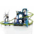 986pcs Robot World Building Blocks Roller Coaster Amusement Park Moc 60421 Toys