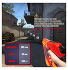 Electric Splatter Gel Ball  Orby Blaster Semi   Full Auto Modes - High Power