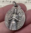 Rare Antique French Sterling Silver Joan Of Arc Medal Signed By Tricard C1910
