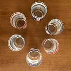 Vintage Libbey Nasa Apollo 11 12 13 Moon Mission Drinking Glasses - Set Of 6