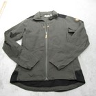 Fjallraven Keb Lite Jacket Women Small Gray Water Resistant Light Ripstop G-1000