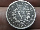 1899 Liberty Head V Nickel 5 Cent Piece- Vf Details