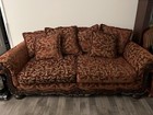 Vintage Couch W Matching Side Chair 