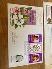 World 4 Fdc Covers Incl Qe2 Visit Feb 1979 To Tristan Da Cunha  All Signed