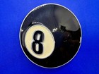 Pool Game Magic Figural Black   White Eight Ball New Belt Buckle