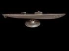 Wwii Portsmouth Navy Yard Submarine Chrome Launch Desk Model Uss Seawolf 1939