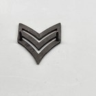 Vintage 1917 Military Sergeant Chevron Pin Metal Insignia Badge Wwi Collectible