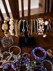 Large Antique Vintage Modern Bracelet Lot Mixed Sterling Silver   Fashion   