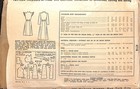 Vintage 1940s Dress Housecoat Simplicity Sewing Pattern 4718 Bust 38 Complete