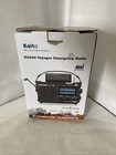 Kaito Ka500 Voyager Emergency Weather Radio Light Solar Power Crank Noaa Am fm